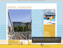 Tablet Screenshot of hotelfonzari.com